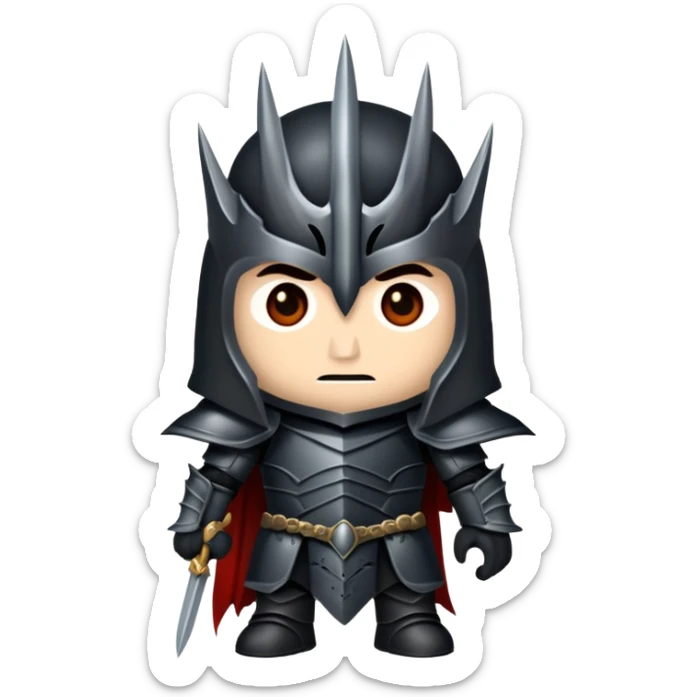 Dark lord Sauron from movies of Peter Jackson  sticker