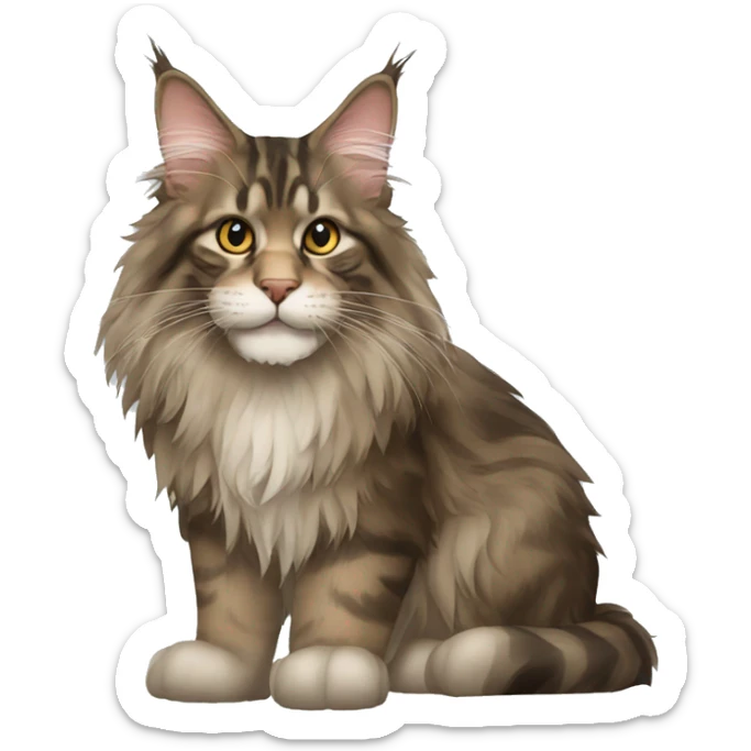 Maine Coon sticker