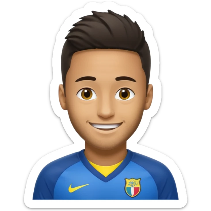 haz un emoji de neymar jr que lo pueda copiar y pegar como los normales sticker