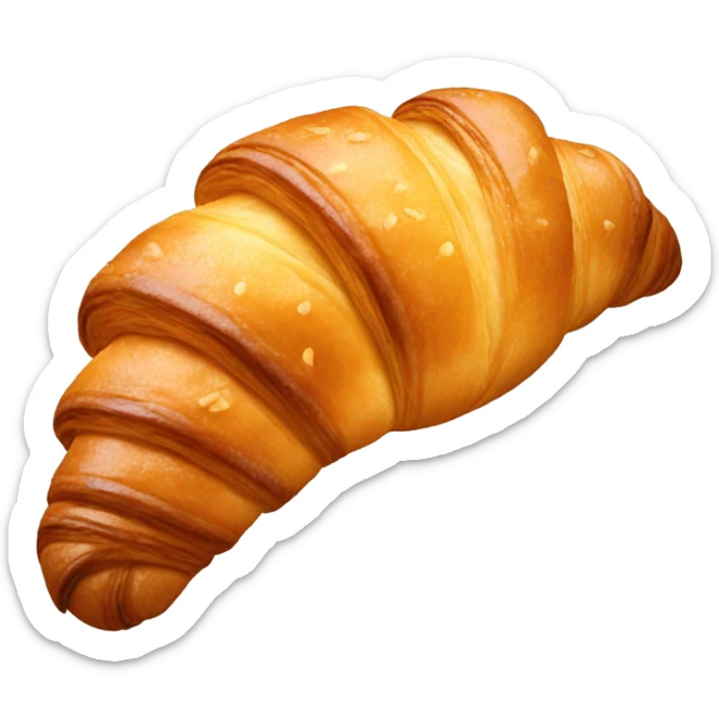 Croissant sticker
