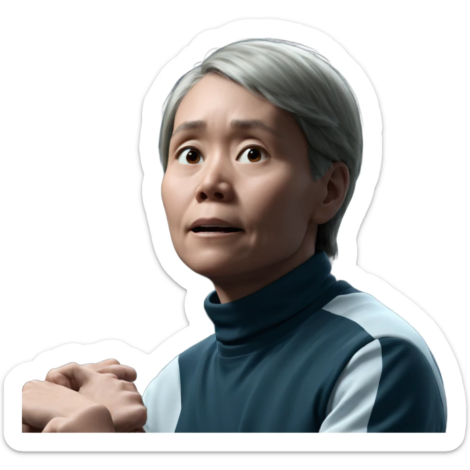 solo boy portrait sticker