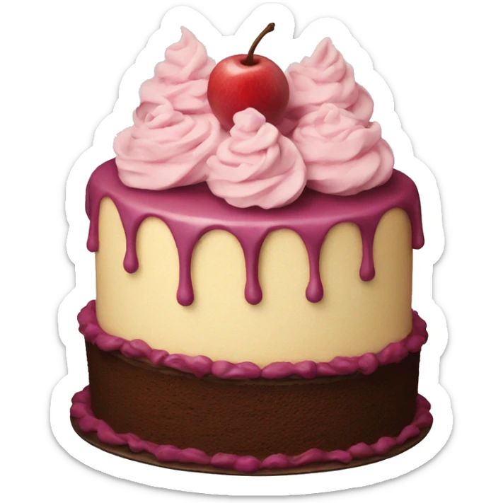 Cake sticker