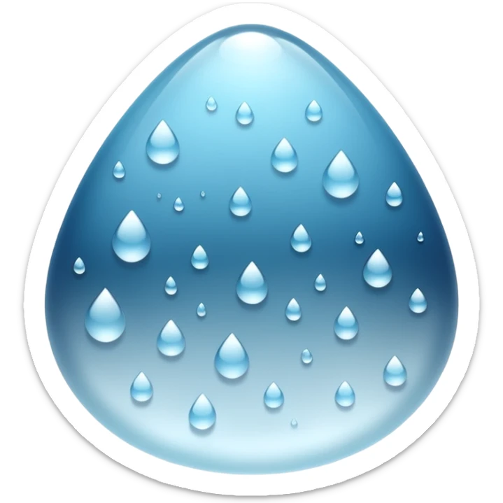 a close-up of a glass surface covered with small water droplets and light fog, as if from steam or humidity — some droplets sliding down slowly — soft reflections and blurred transparency give a realistic misty look — clean, glossy design with gentle lighting sticker