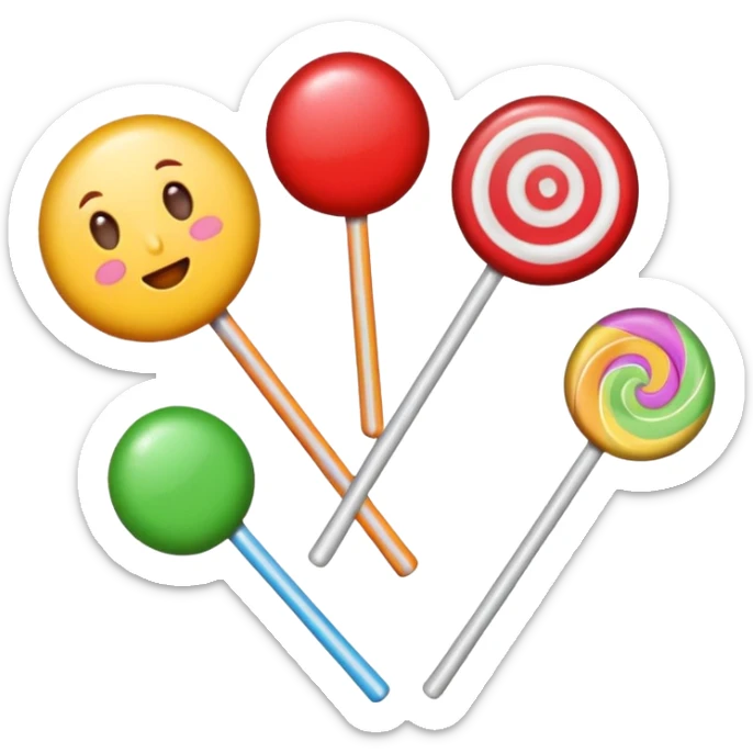 Candy sticker