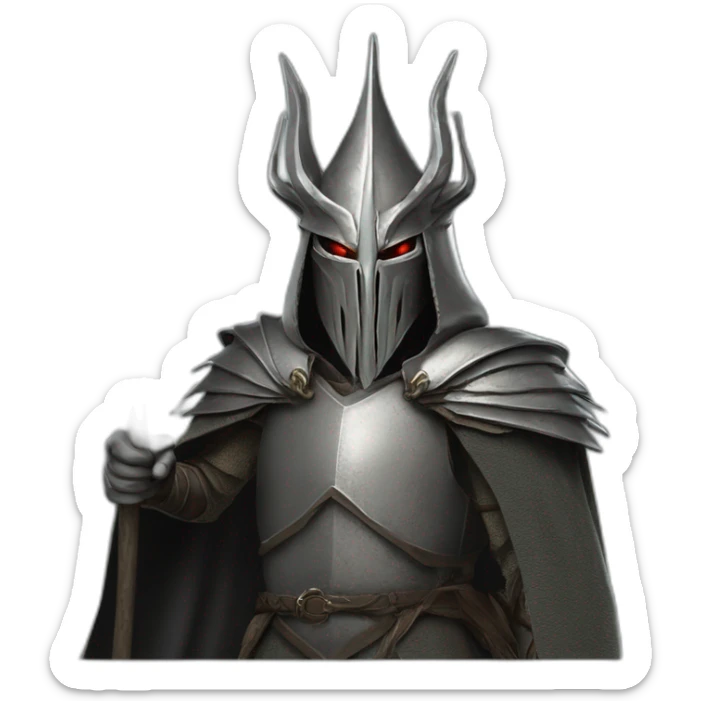 witch-king of angmar lord of the rings movie character sticker