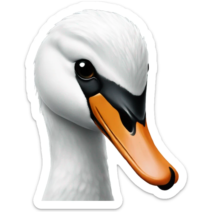 swan sticker