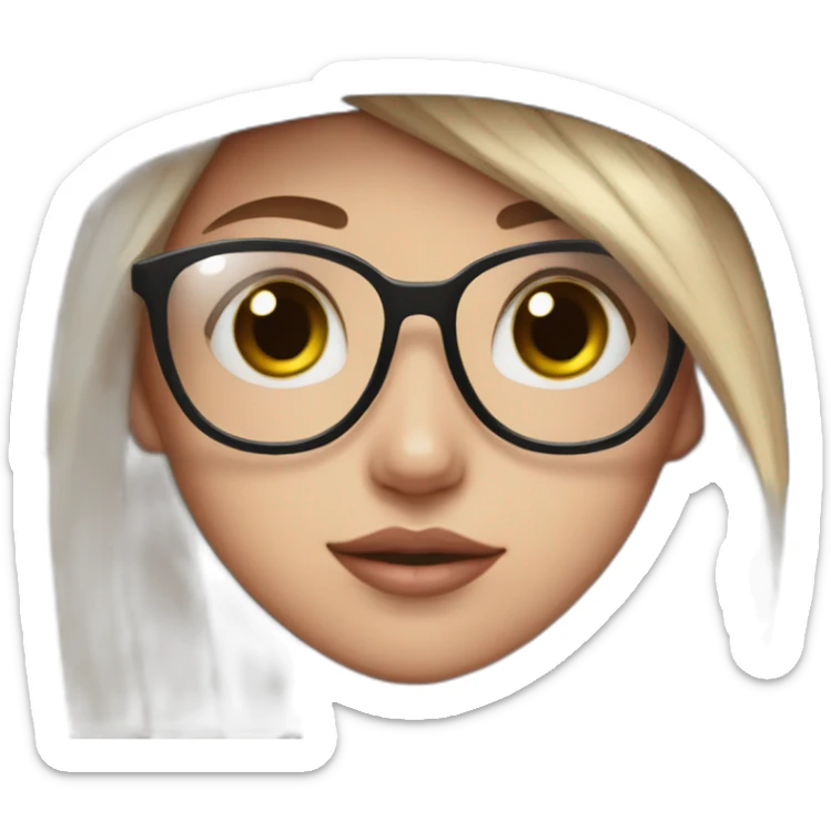 A girl wearing a mask and a BLACKPINK shirt and hat sticker