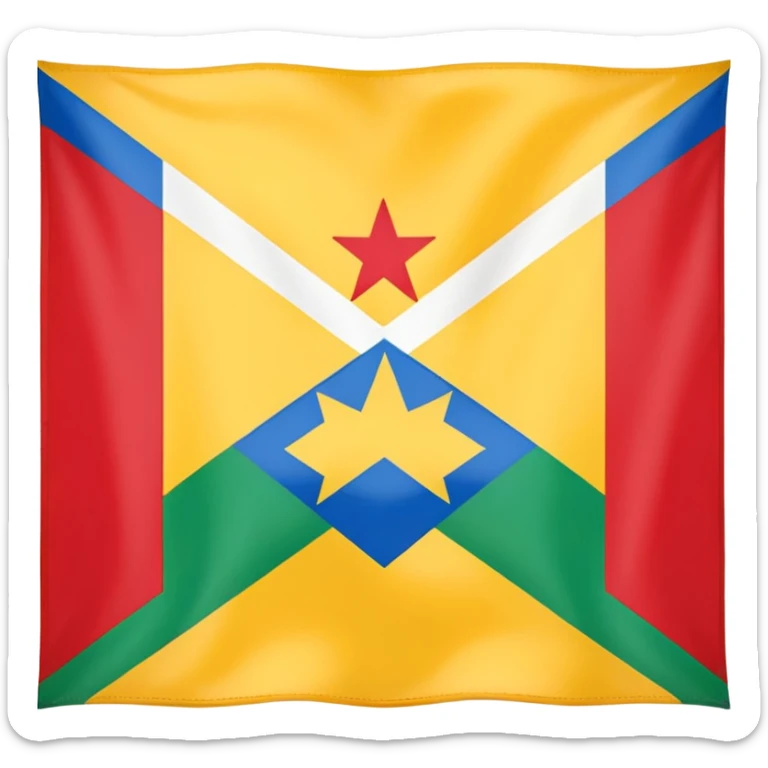 Can you make an emoji of the Amazigh flag sticker