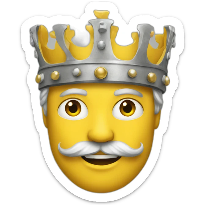 Swedish king sticker