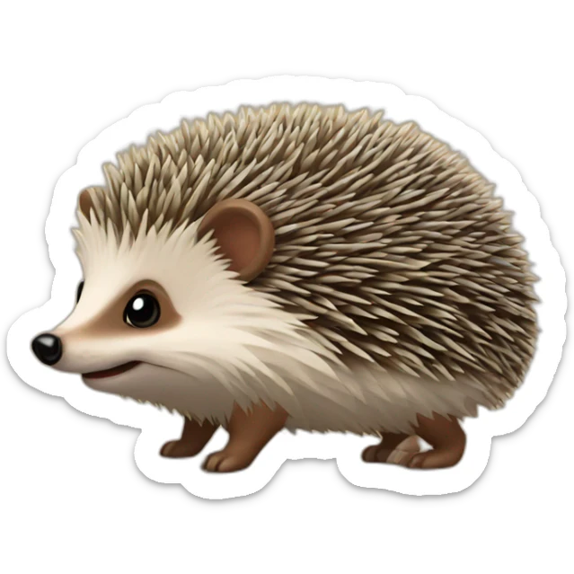 Hedgehog sticker