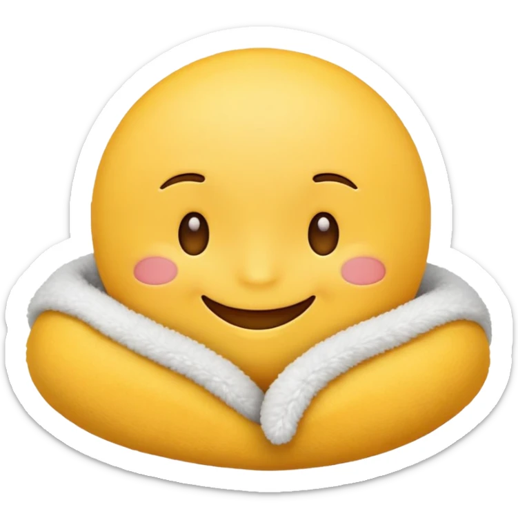 Cozy emoji  sticker