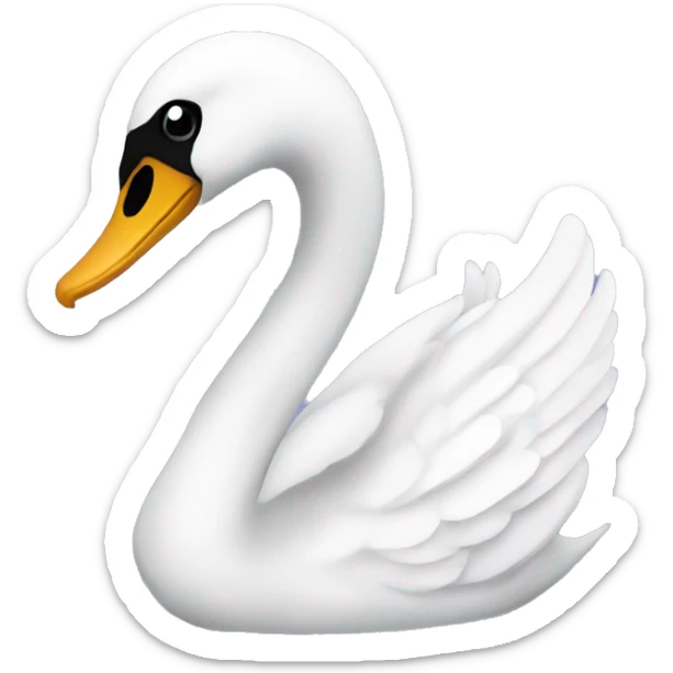 swan sticker