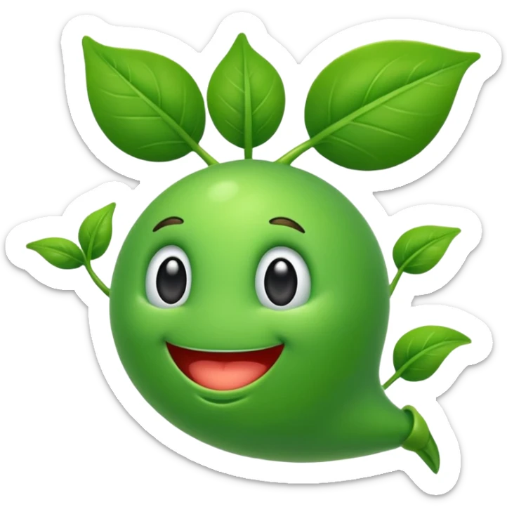 Peashooter sticker