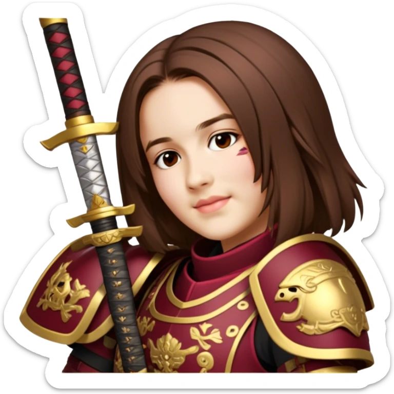 Samurai Leader sticker