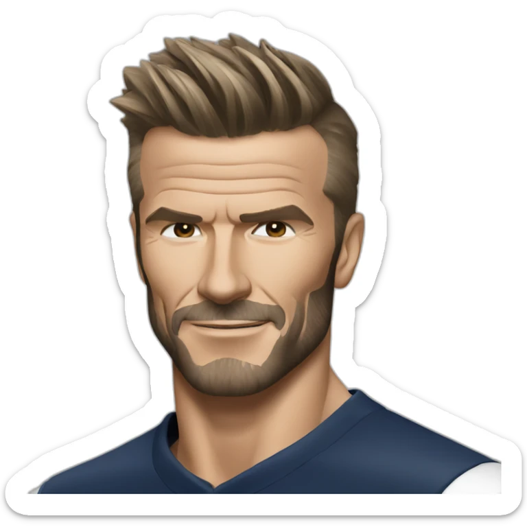David beckham sticker