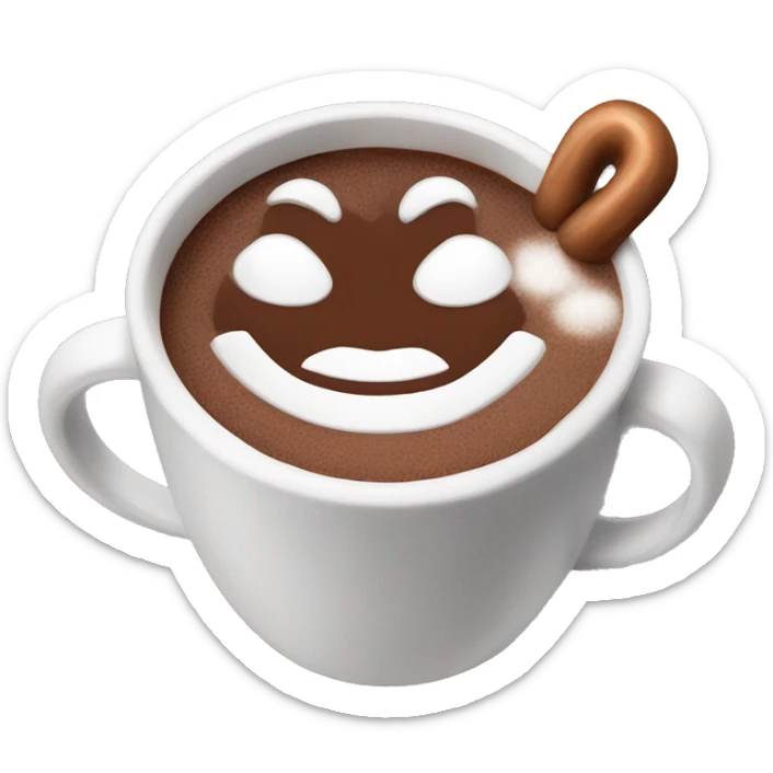 Hot chocolate  sticker