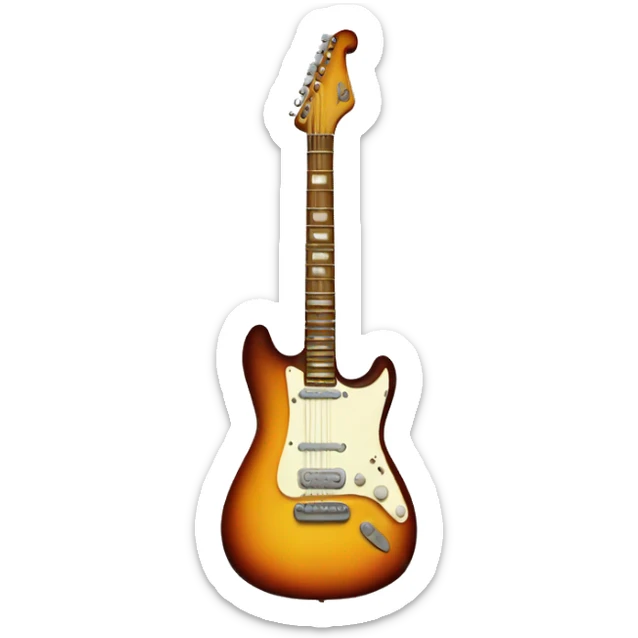 Electric Guitar sticker