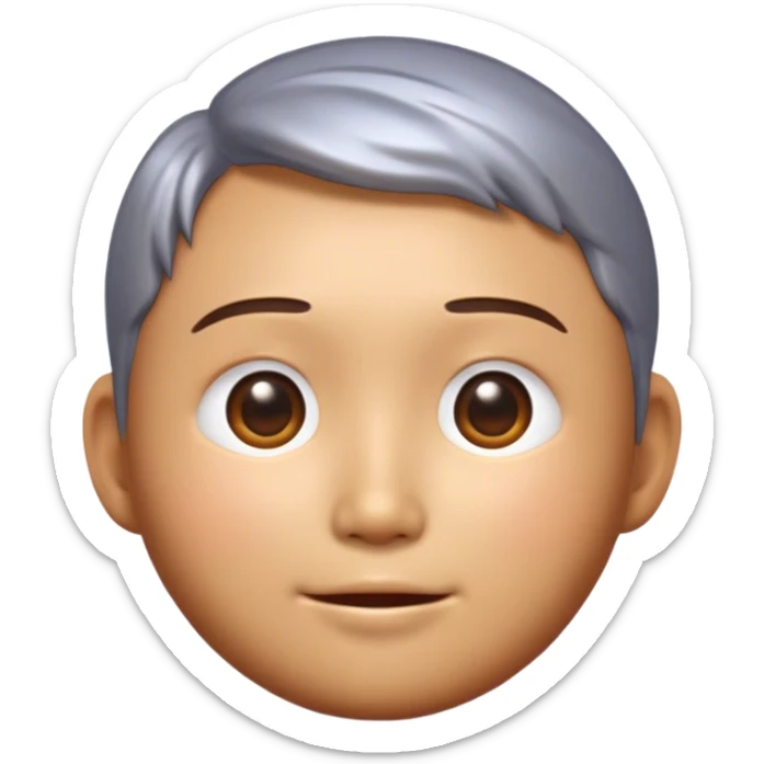 A highly detailed 3D emoji of [kang sae-byeok] face, ultra-realistic, pixar style,Metallic reflections, soft lighting, white background --v 6 --ar 1:1 --q 2  sticker