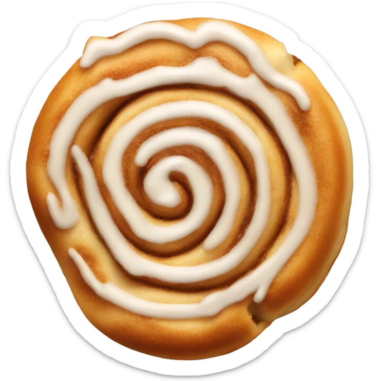 Cinnamon roll sticker
