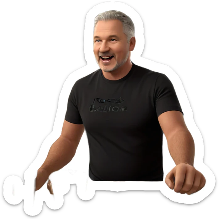 friends enjoying drinks at bar sticker