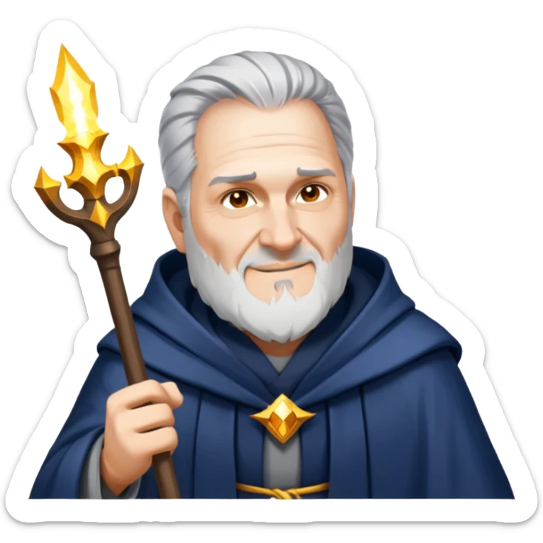 Stormcaller Wizard sticker