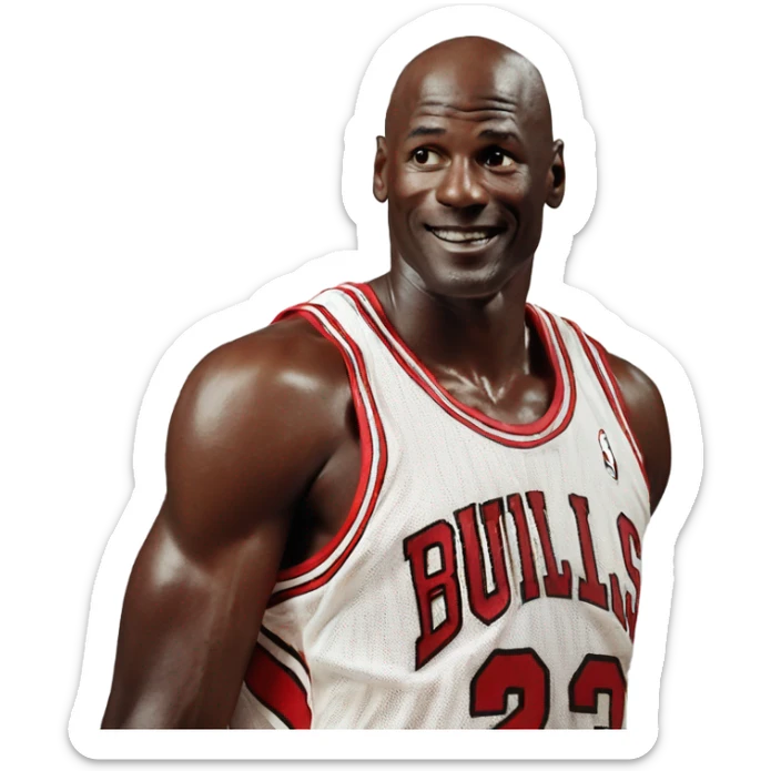 Michael Jordan sticker