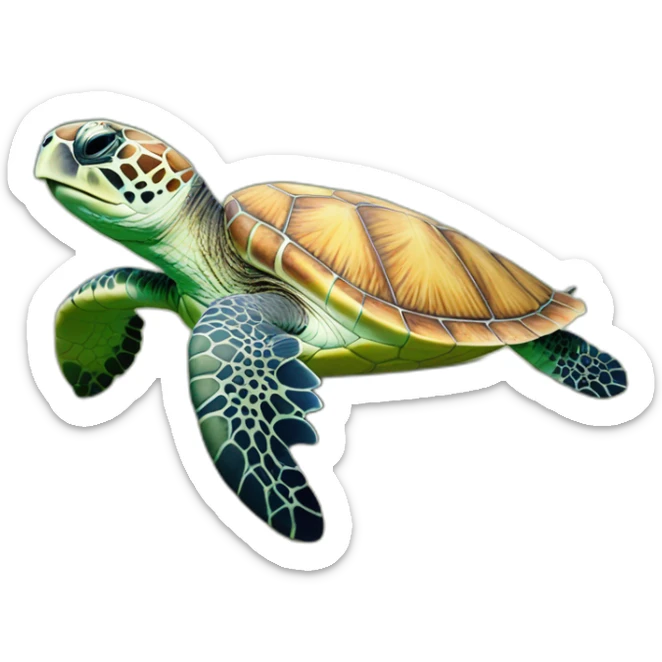 Sea Turtle sticker