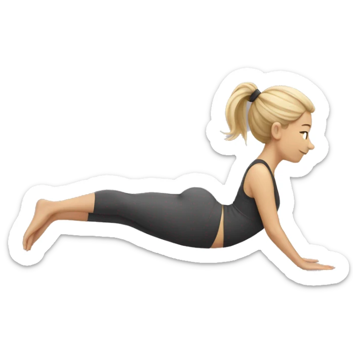 Pilates girl  sticker