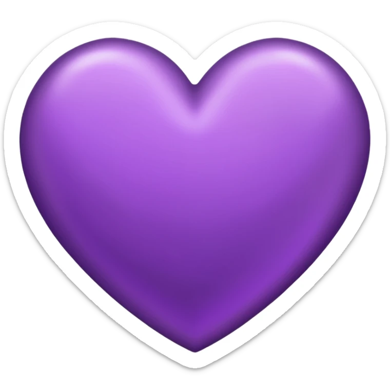 Purple heart  sticker