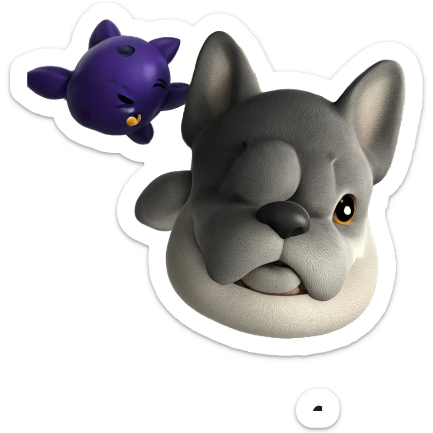 realistic pokemon in focus sticker