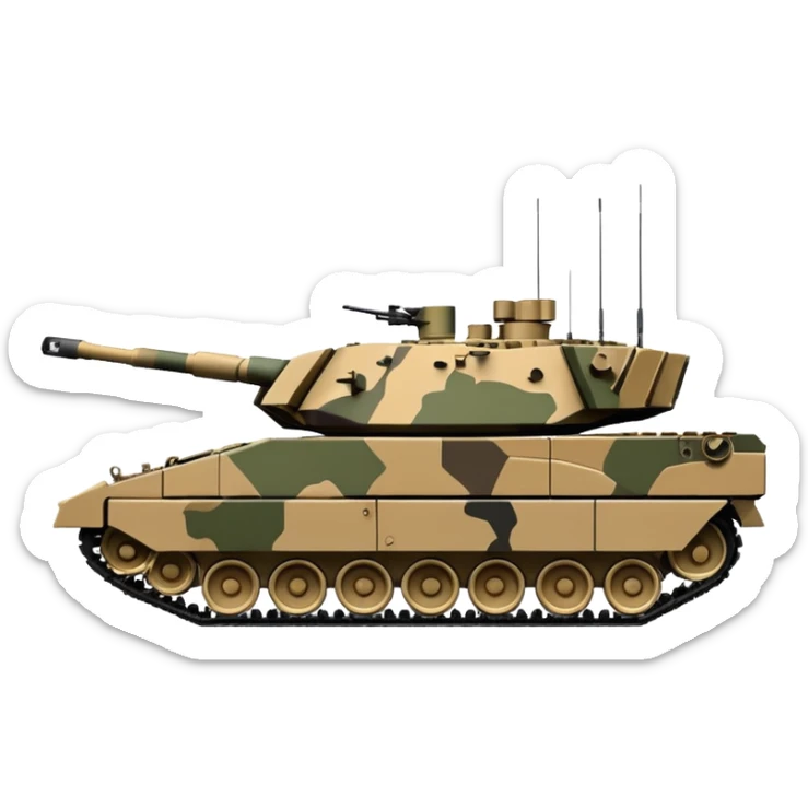 M1A2 Abrams  sticker