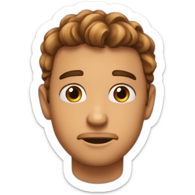 😍 emoji like this, just make the ego more shocked and replace the hearts in the eyes with these 🩶 sticker