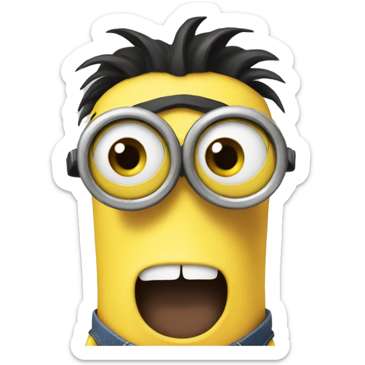 Minion sticker