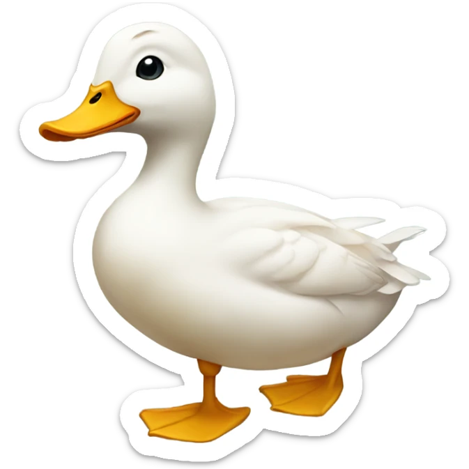 Duck  sticker