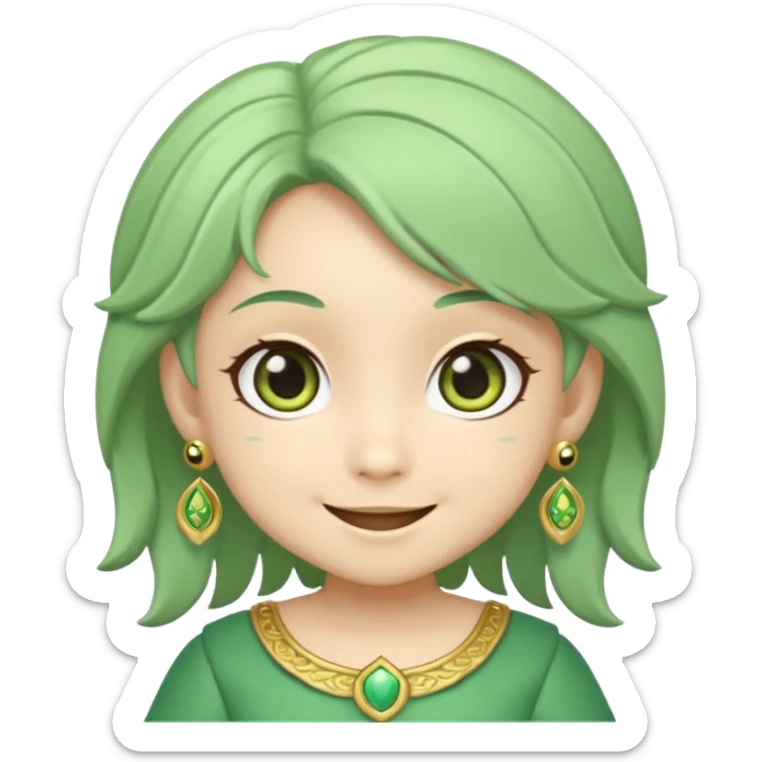 i want to create an emoji of paisa from league of legends with the chibi style sticker