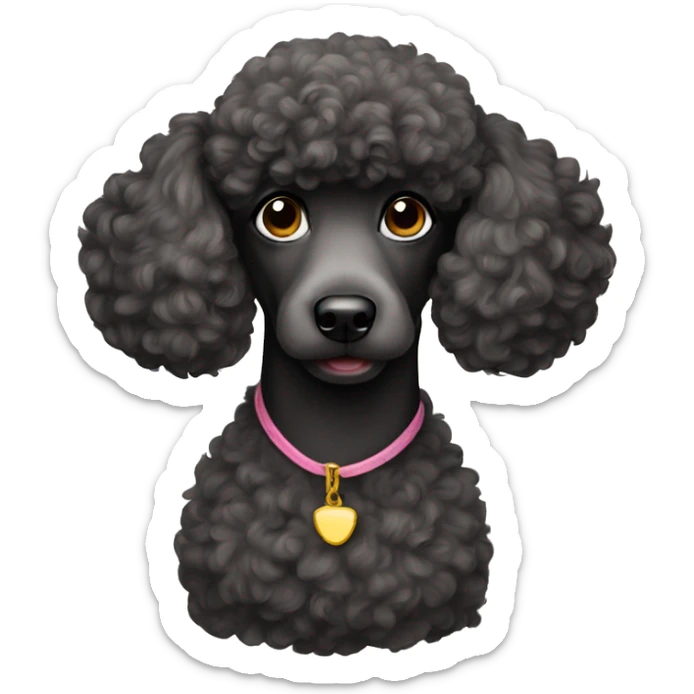 poodle sticker