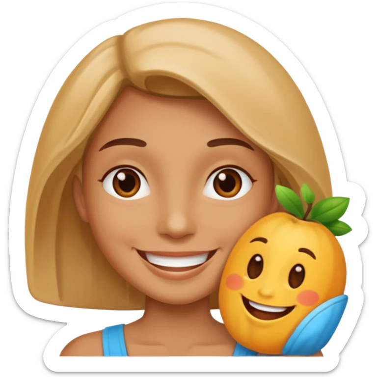 healthy person sticker