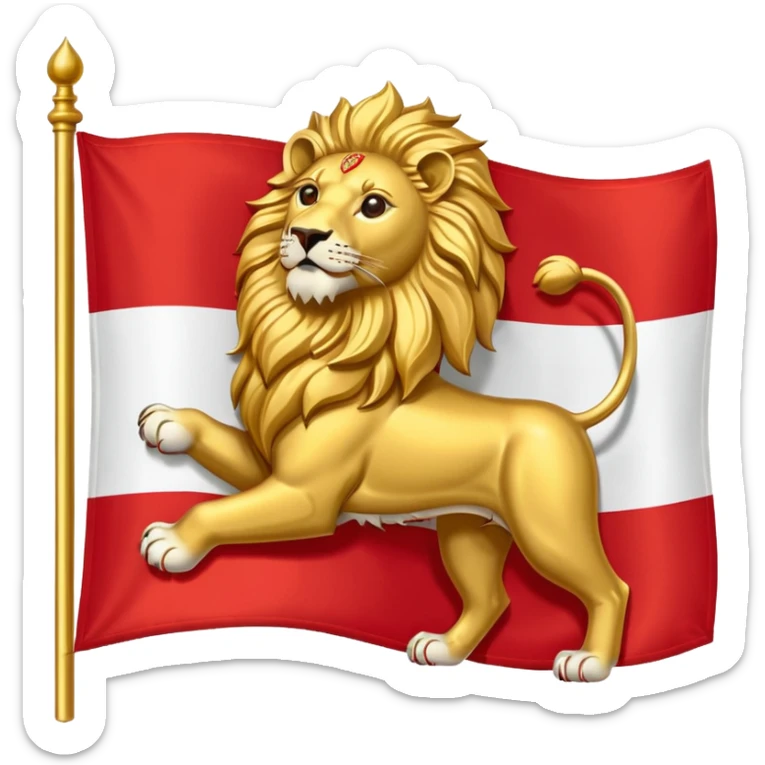 پرچم شیر و خورشید ایرانان sticker