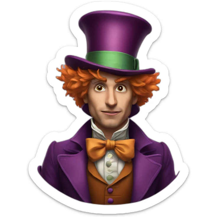 Mad Hatter sticker