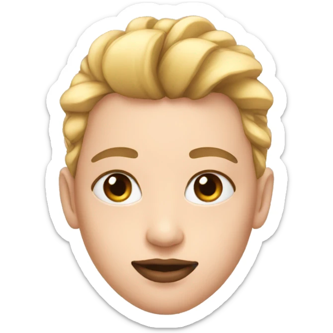 Heart make up sticker