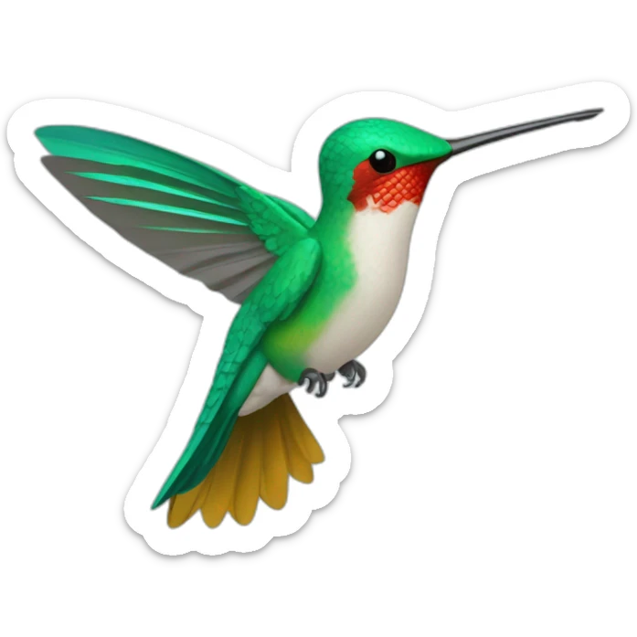 Colibri sticker