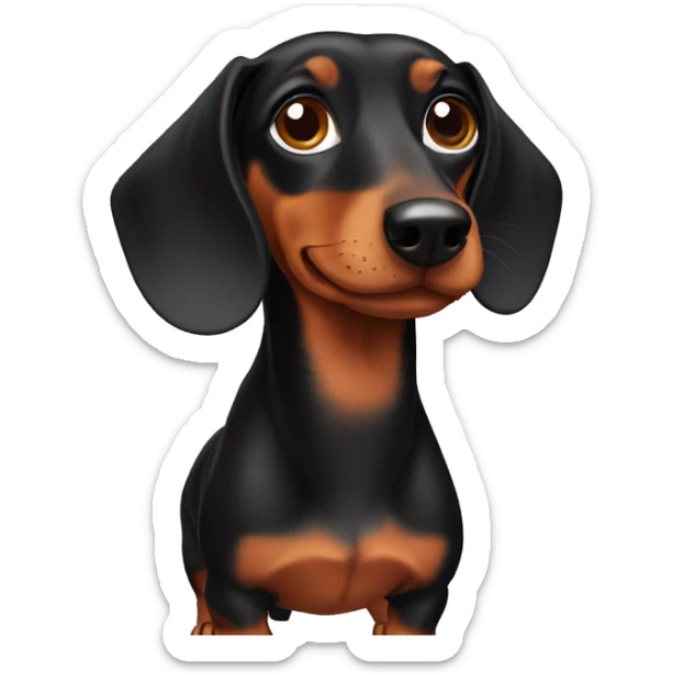 Dachshund sticker