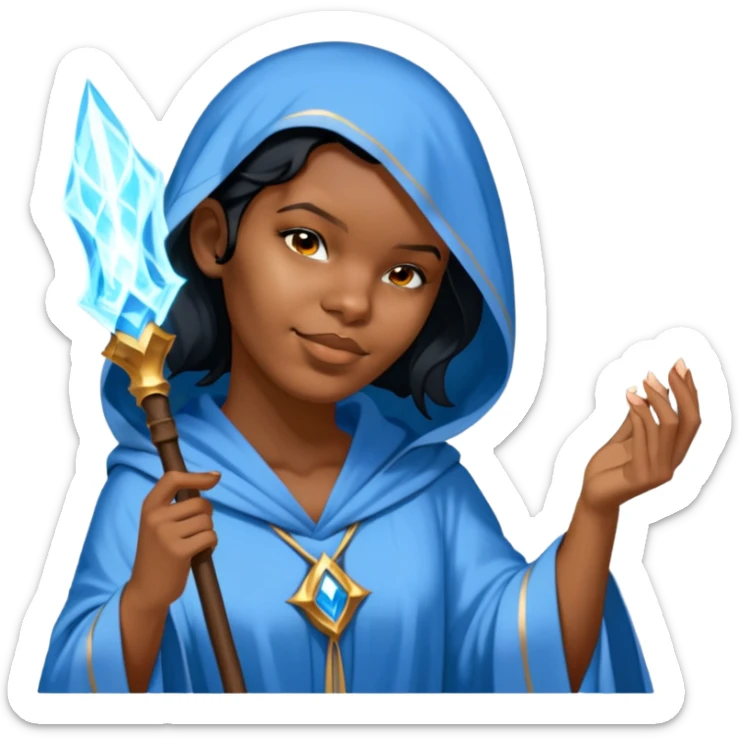 Veiled Spellcaster sticker