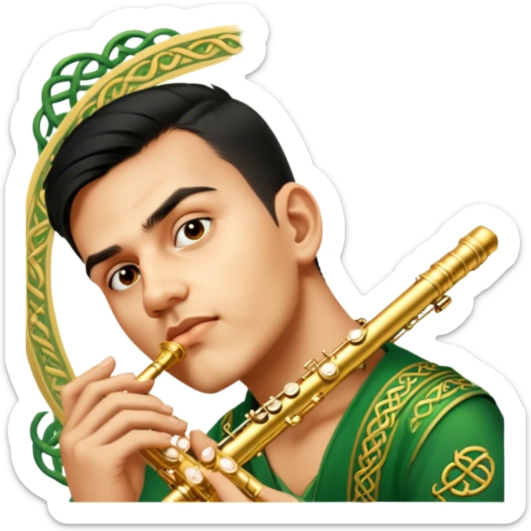 Irish Musician sticker