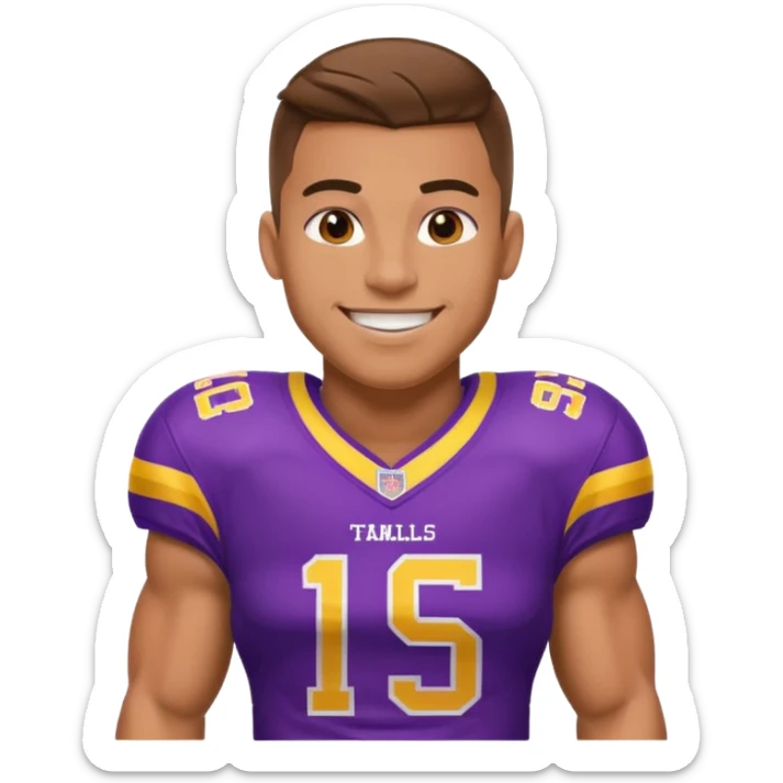 A LGBTQ American football player more LGBTQ  sticker