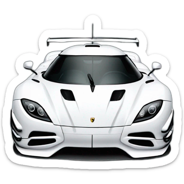 Koenigsegg  sticker