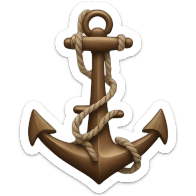 cute anchor sticker