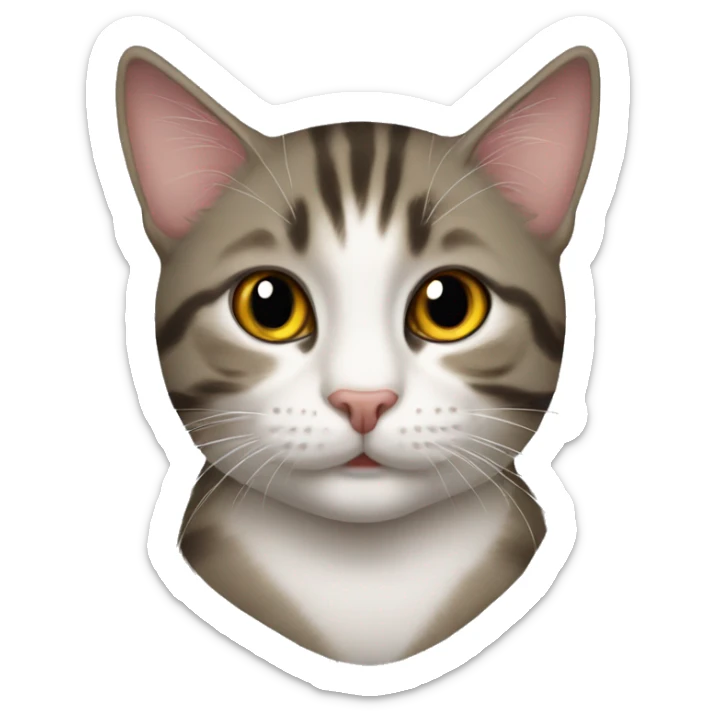 Gatto assonnato sticker