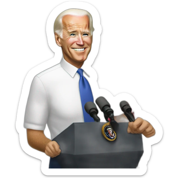 Joe Biden sticker