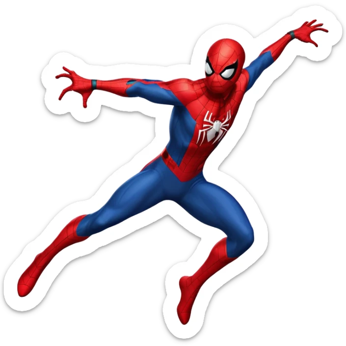 Spider man sticker